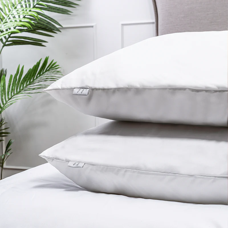 2- Pack Kussensloop Luna Uni - Wit