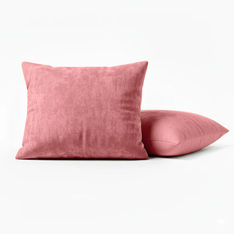 2-PACK Velvet Kussensloop - Roze - Image 2