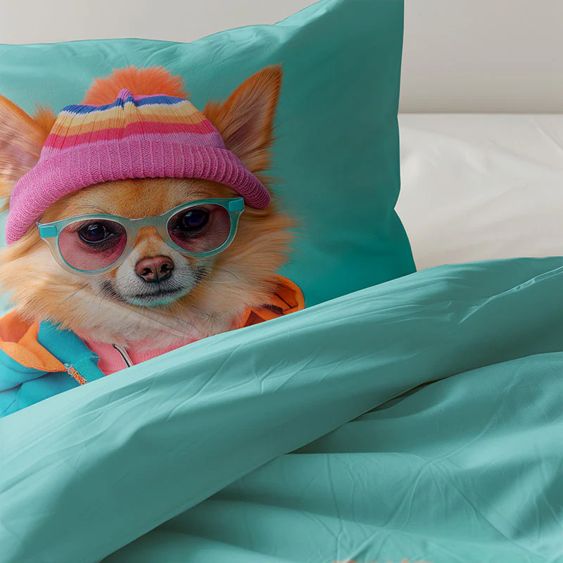 Dekbedovertrek Katoen - Animal Couture - Hond - Image 2