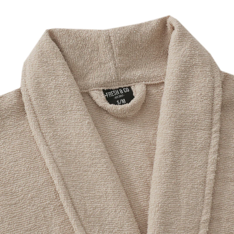 Luxe Badjas Bouclé - Beige - Image 4