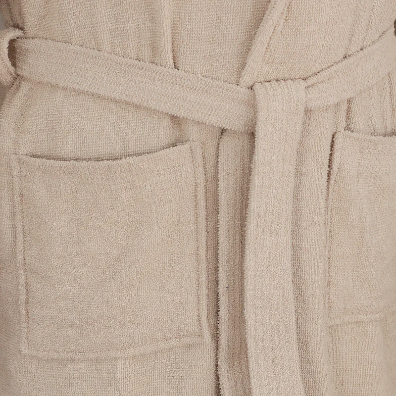 Luxe Badjas Bouclé - Beige - Image 5