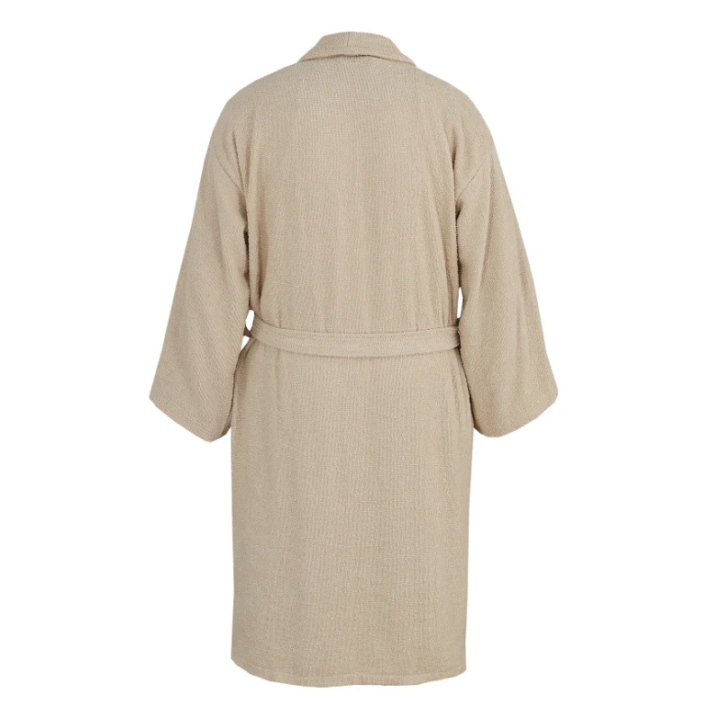 Luxe Badjas Bouclé - Beige - Image 7