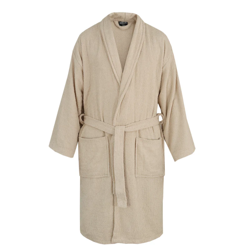 Luxe Badjas Bouclé - Beige - Image 8