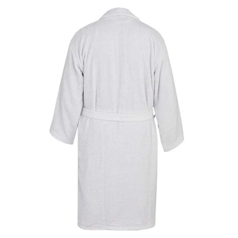 Luxe Badjas Bouclé - Wit - Image 7