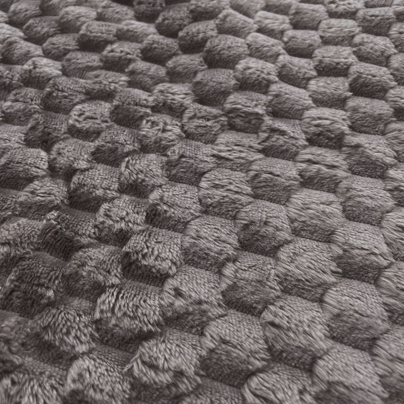 Bedsprei Fluffy Dots - Antraciet - Image 3