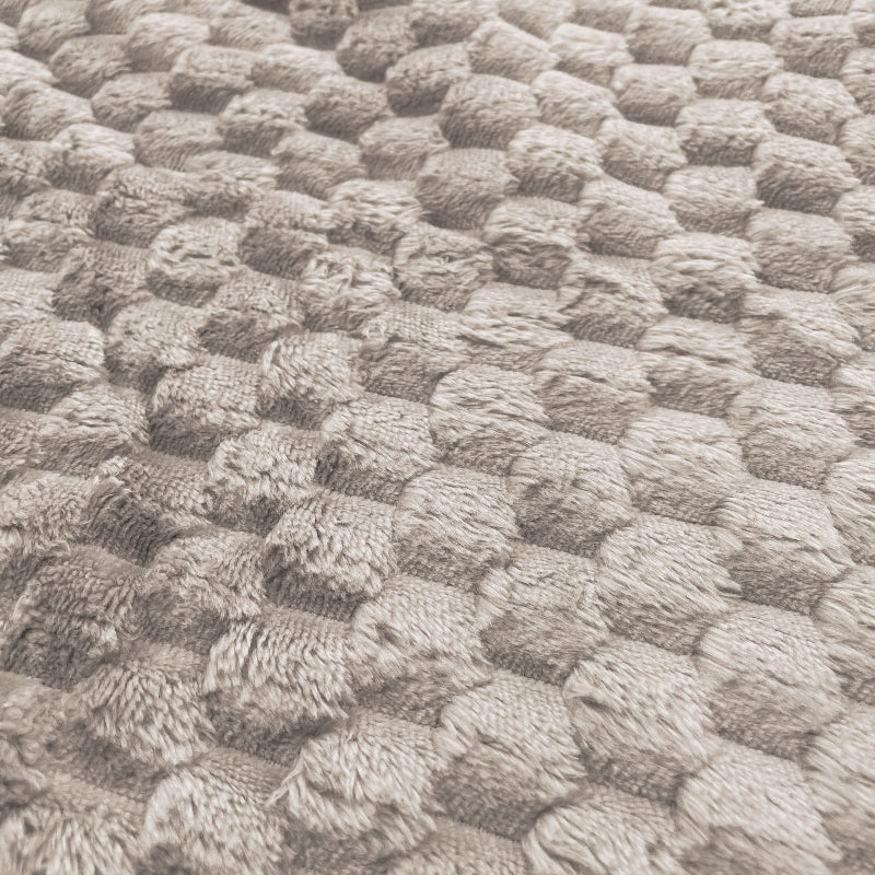 Bedsprei Fluffy Dots - Taupe - Image 3