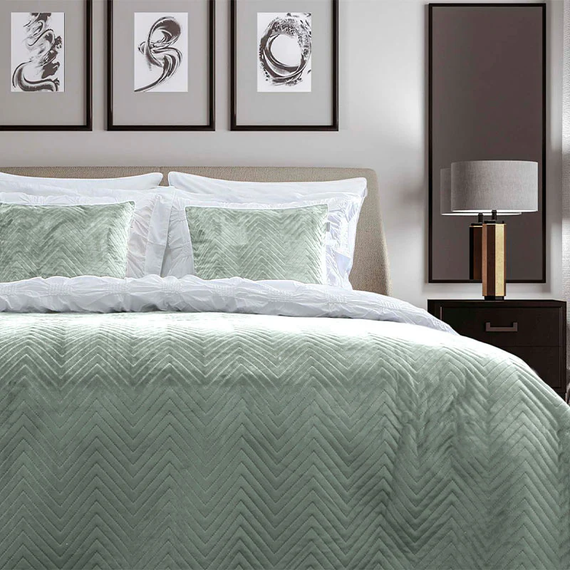 Bedsprei Madeline - Groen