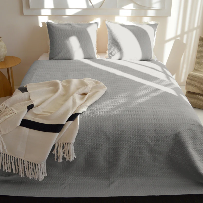 Bedsprei Rope - Zilver - Image 3