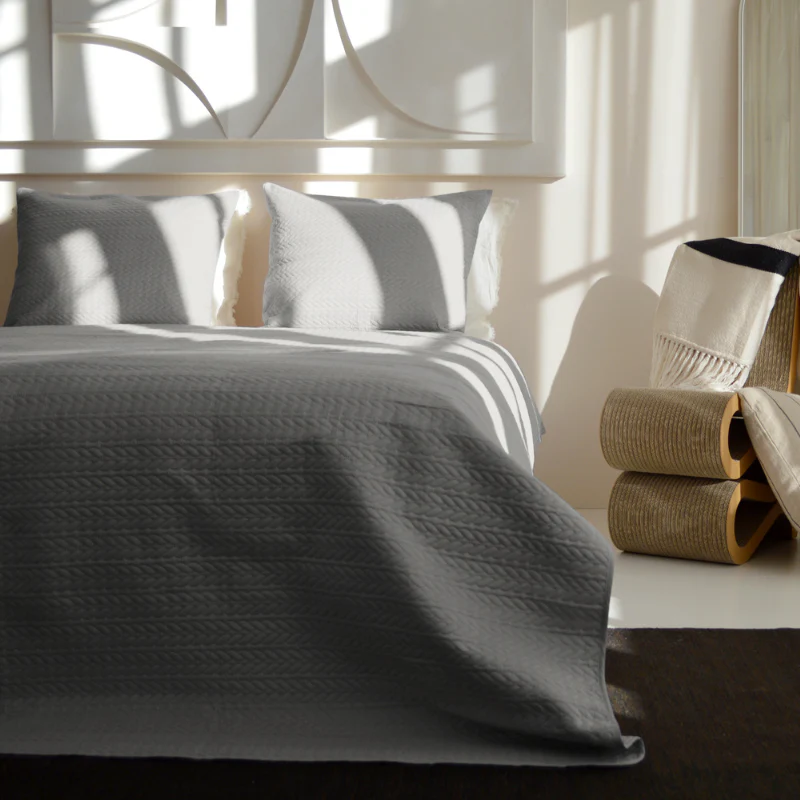 Bedsprei Rope - Zilver - Image 7