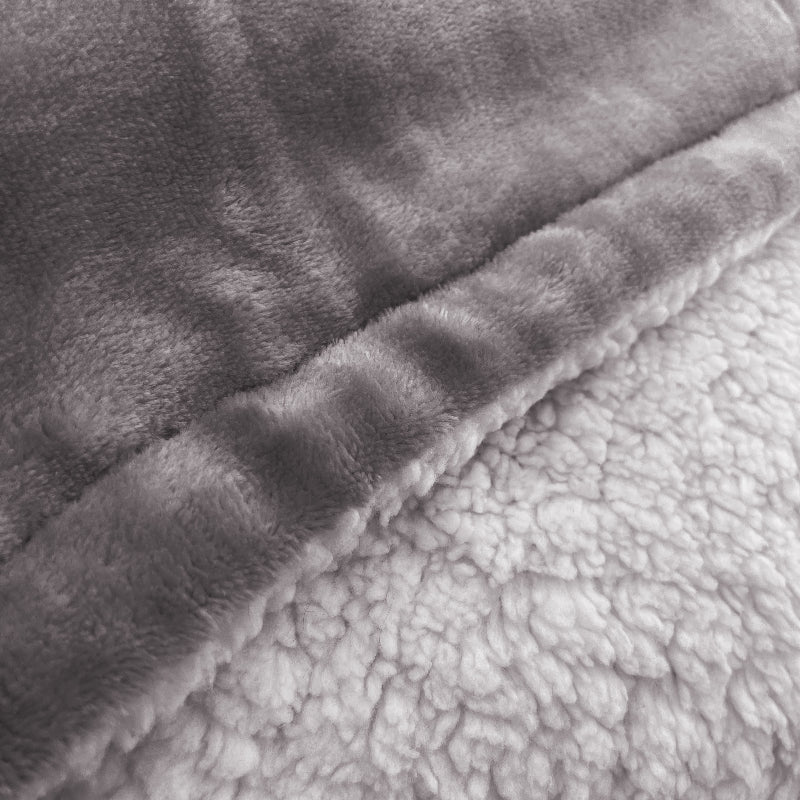 Bedsprei Snowy Hug - Antraciet - Image 3