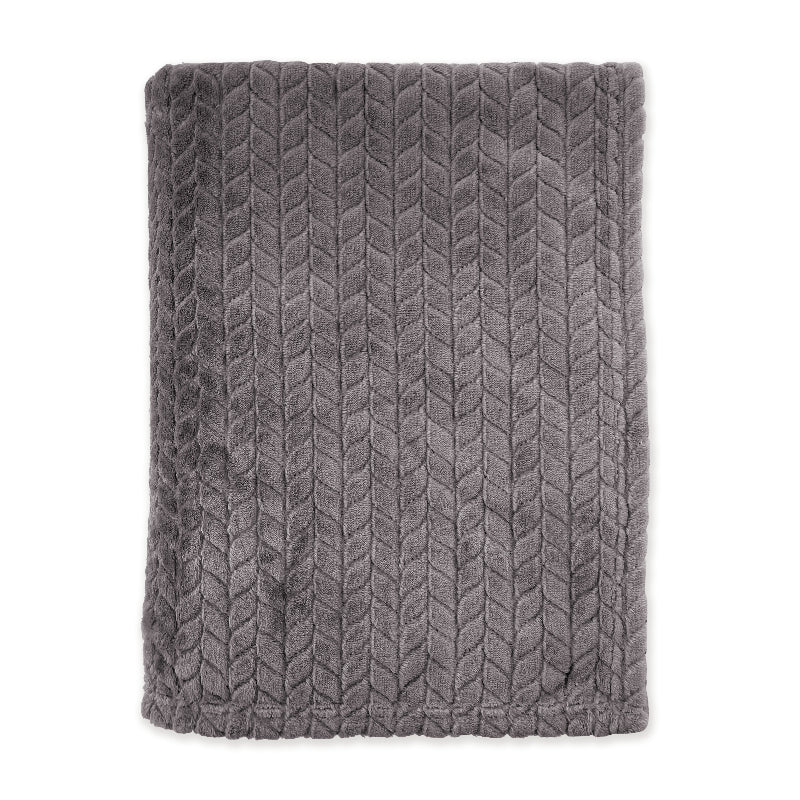 Bedsprei Twill Touch - Antraciet - Image 2