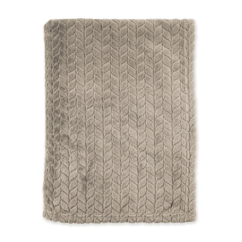 Bedsprei Twill Touch - Taupe - Image 2