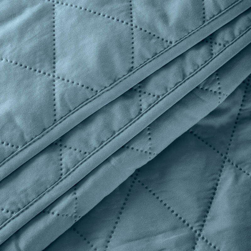Bedsprei Ultrasonic Ruit - Blauw - Image 2