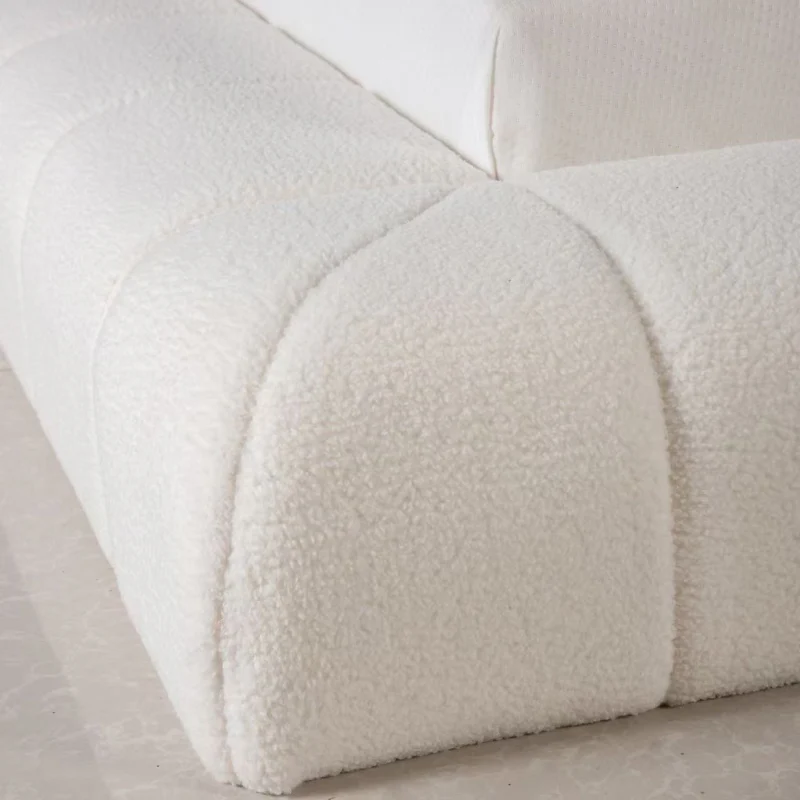 Boxspring Amour Iconic Teddy - Crème - Image 3