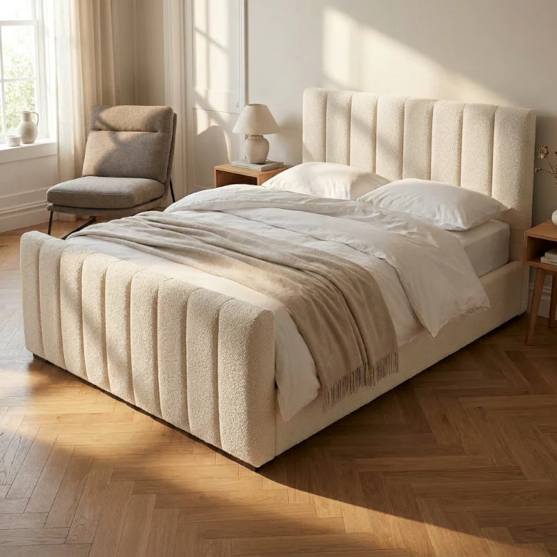 Boxspring Amour Rituals - Teddy - Crème - Image 4