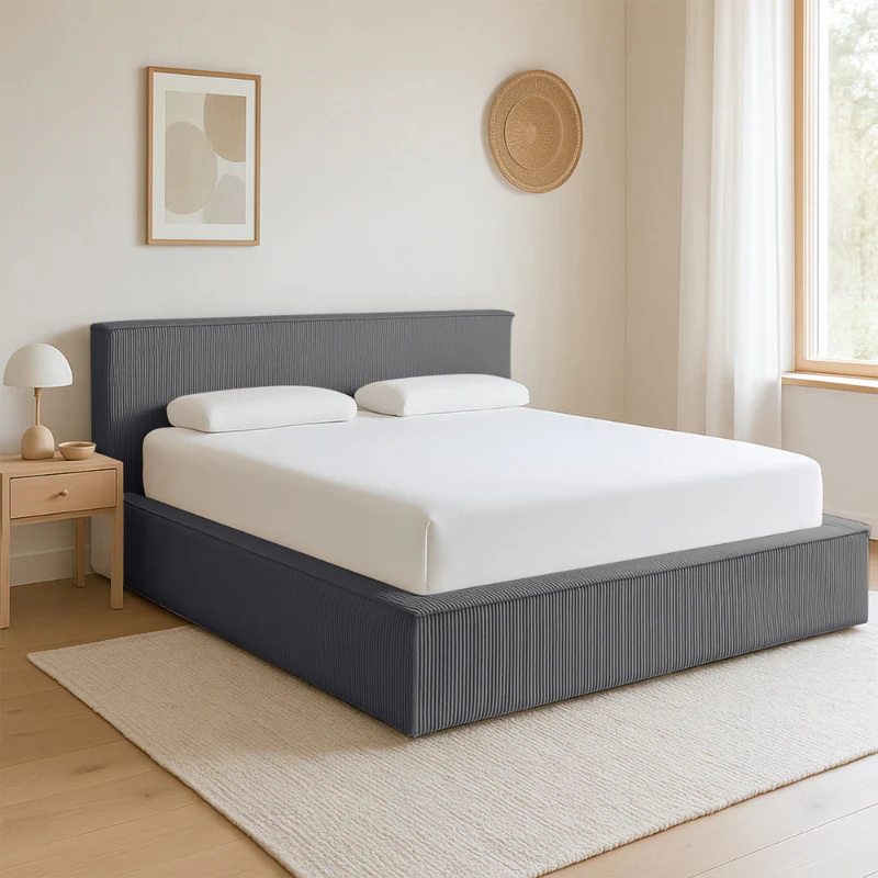 Boxspring met Opbergruimte Amour Cosy - Antraciet - Image 10