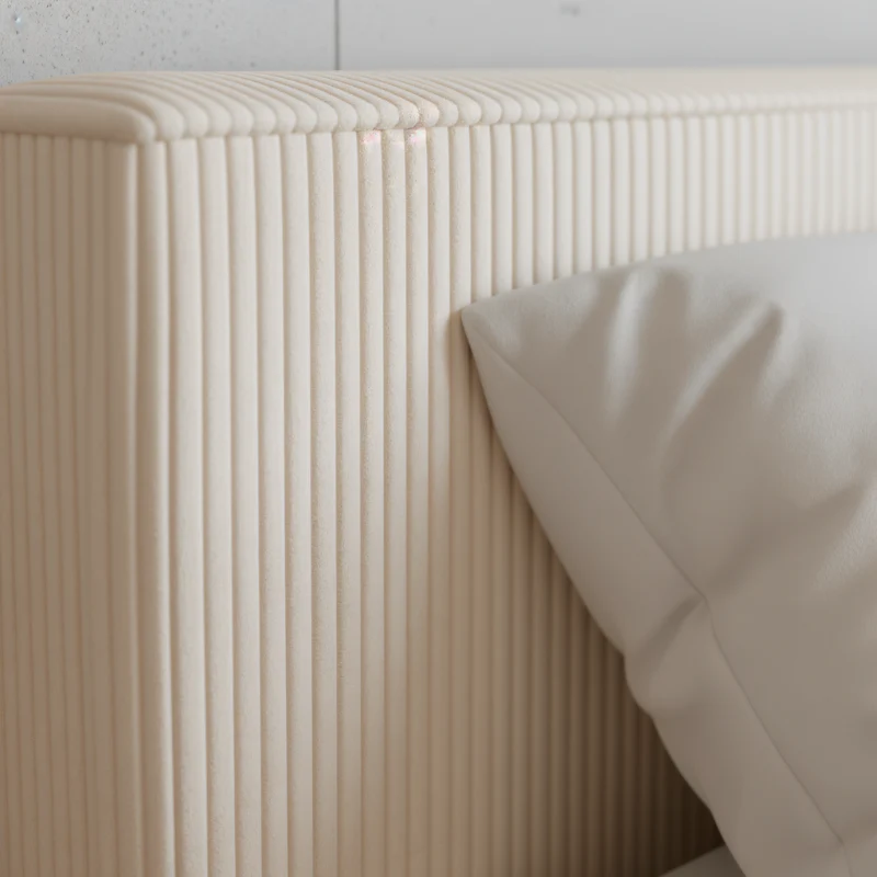Boxspring met Opbergruimte Amour Cosy - Crème - Image 4