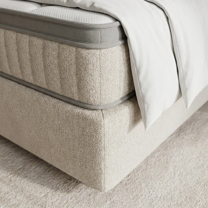 Boxspring met Opbergruimte - Arcus - Beige - Image 5