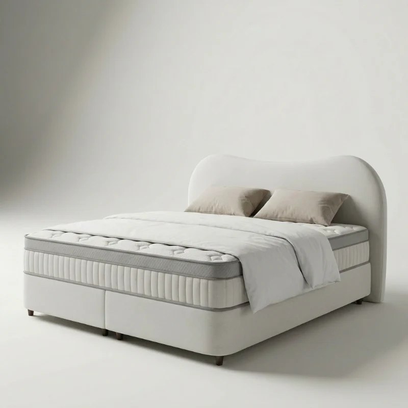 Boxspring met Opbergruimte - Arcus - Off-White - Image 6