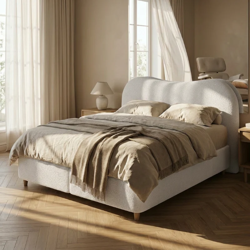 Boxspring met Opbergruimte - Arcus - Off-White - Image 7