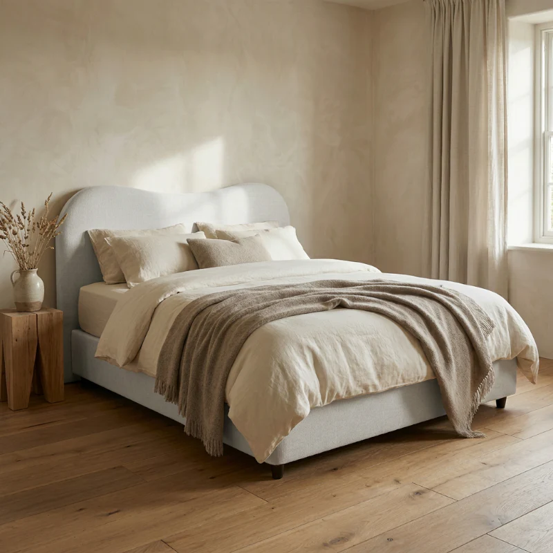 Boxspring met Opbergruimte - Arcus - Off-White - Image 8