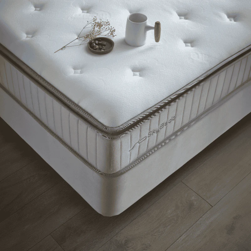 Boxspring met opbergruimte Birdybedd - Beige - Image 10