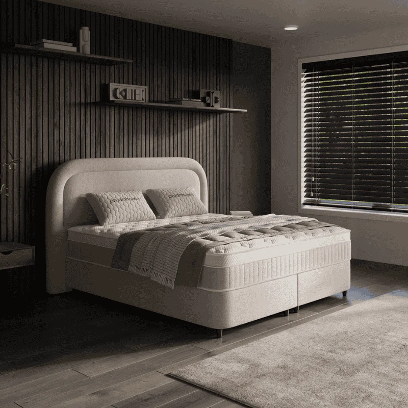 Boxspring met Opbergruimte - Essence - Beige - Image 3