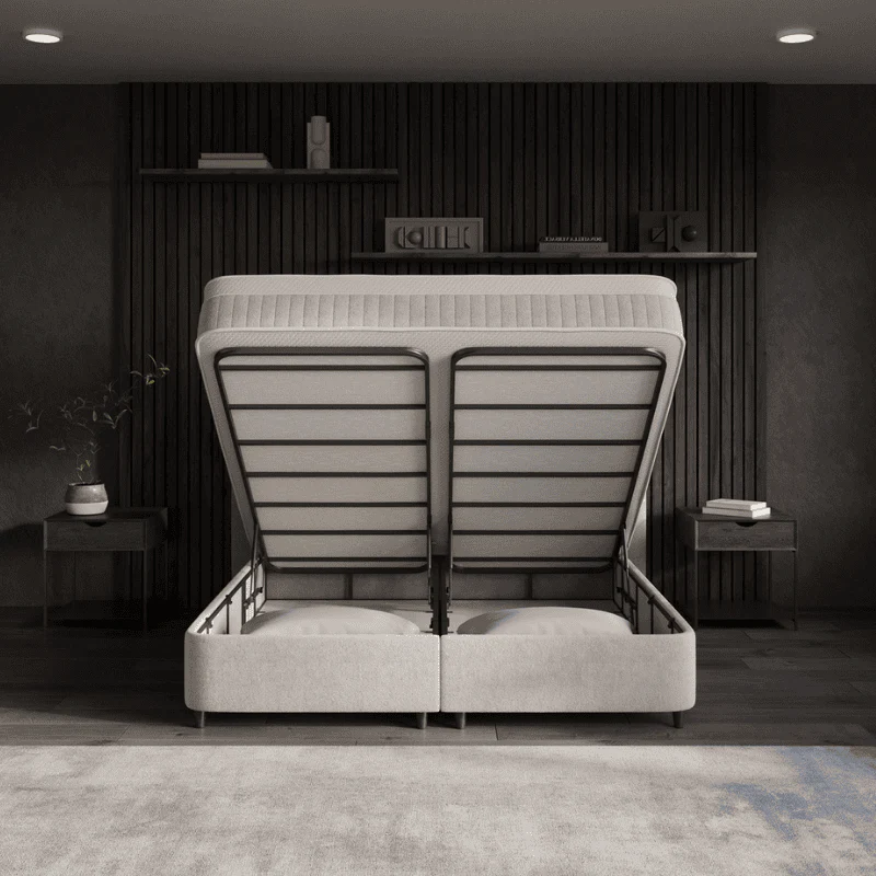 Boxspring met Opbergruimte - Essence - Beige - Image 5