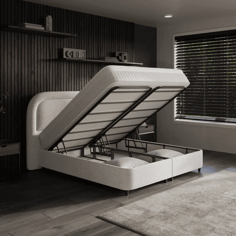 Boxspring met Opbergruimte - Essence - Off-White - Image 7
