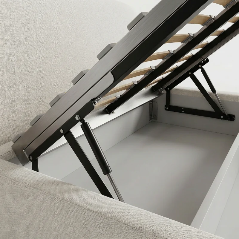 Boxspring met Opbergruimte Signature - Beige - Image 3