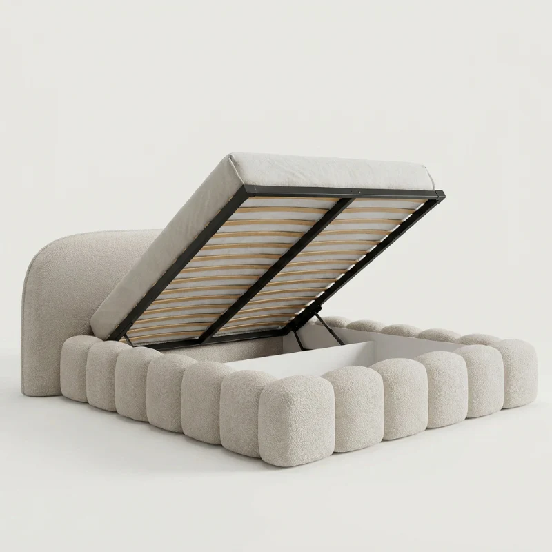 Boxspring met Opbergruimte Signature - Off-White - Image 8