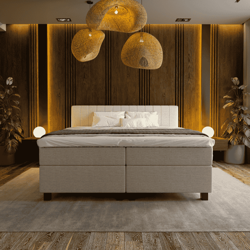Boxspring Hotel Suite - Beam - Beige