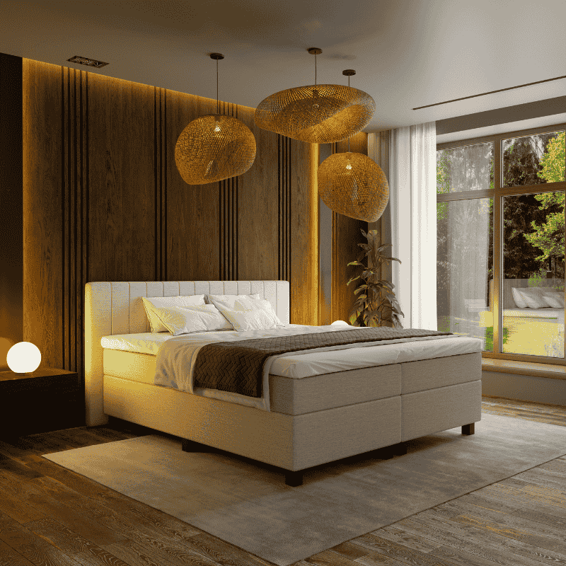 Boxspring Hotel Suite - Beam - Beige - Image 2