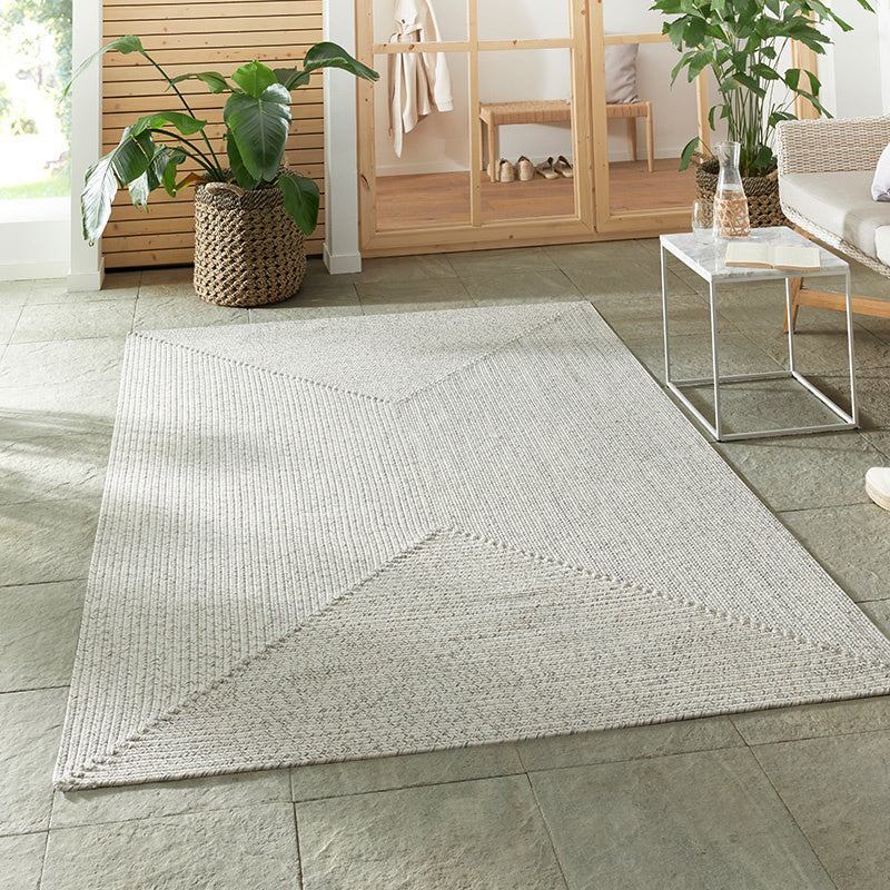 Jute Buitenkleed Braids - Grijs
