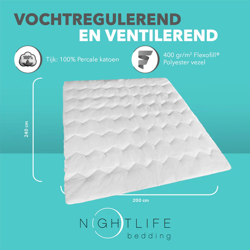 Dekbed Percale Katoen - Comfort - All Season - Image 6