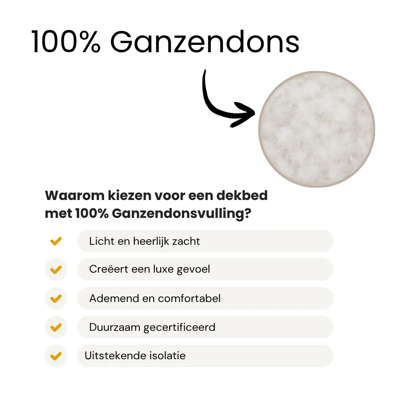 Dekbed Dons - 100% Ganzendons - All Season - Image 3
