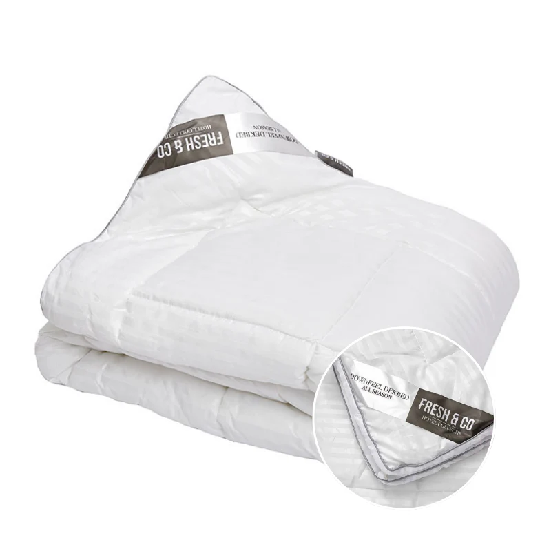 Dekbed - Hotel Stripe Micro Dons - All Season