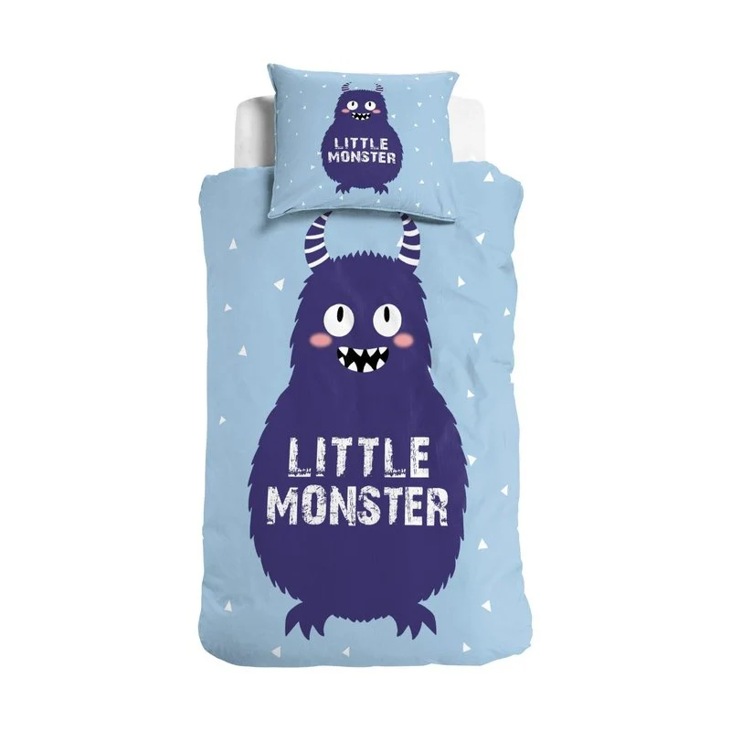 Dekbedovertrek Katoen - Little Monster