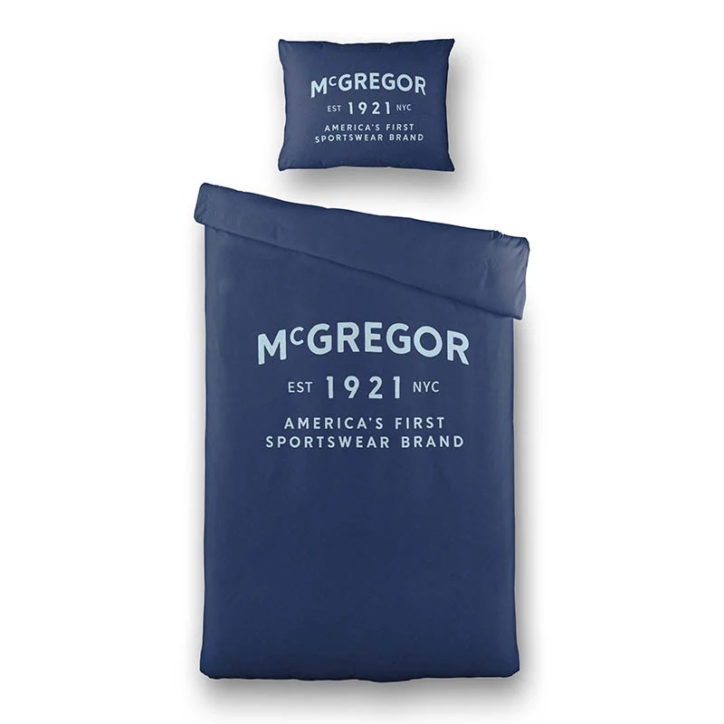 Dekbedovertrek McGregor - Katoen - Boston - Blauw - Image 6