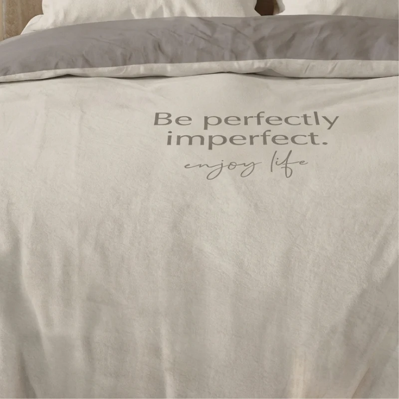 Dekbedovertrek Percale Katoen - Perfectly Imperfect - Image 5