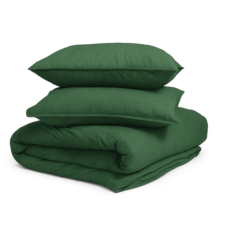 Dekbedovertrek Stonewashed - Groen - Image 2