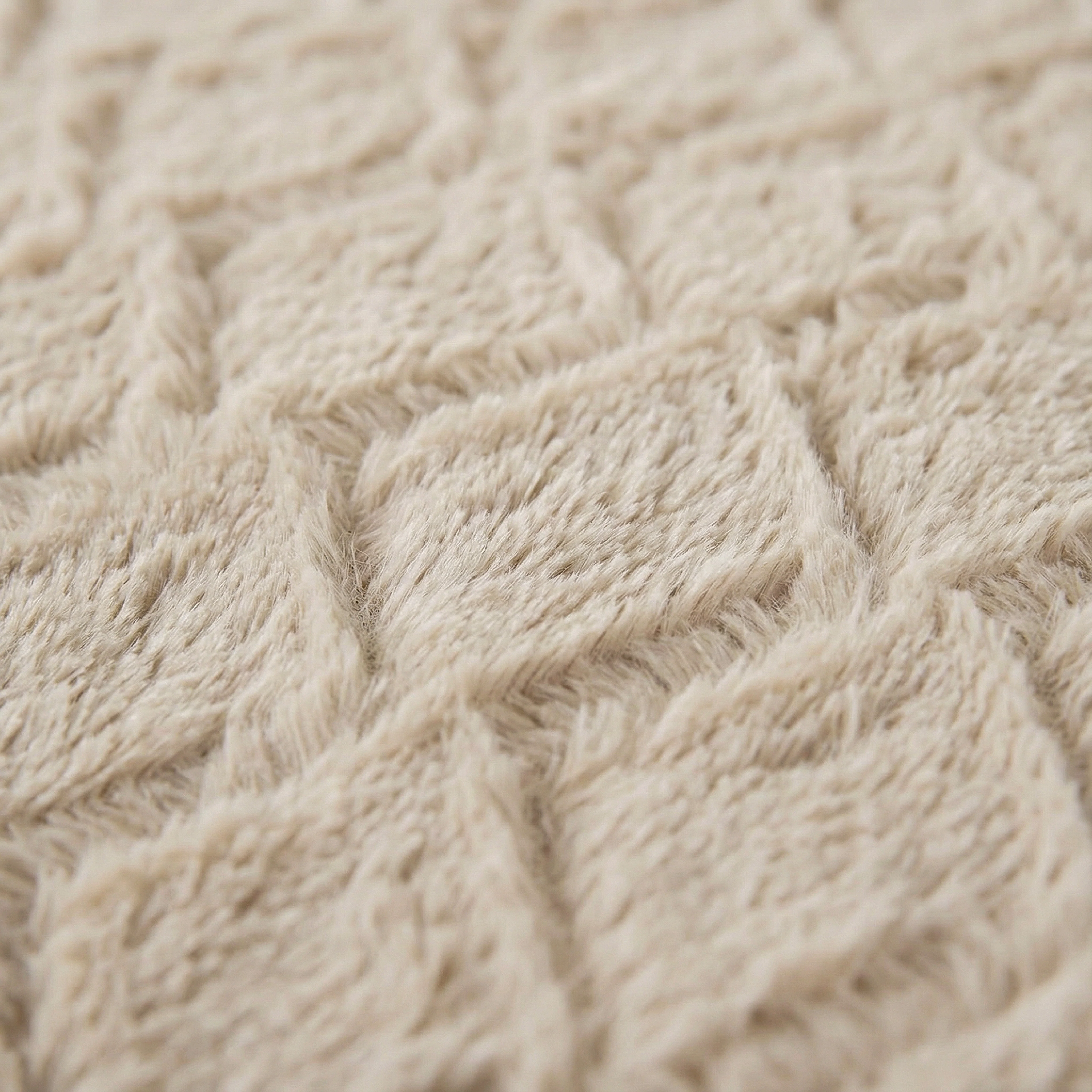 Dekbedovertrek Teddy Faux Fur Syon - Taupe - Image 3