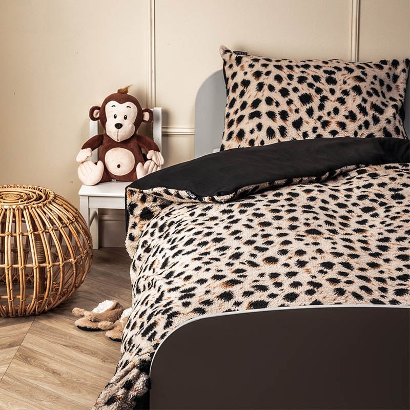 Dekbedovertrek Teddy Kids - Cheetah