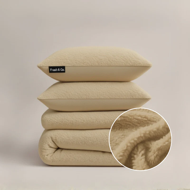 Dekbedovertrek Teddy - Blush Taupe