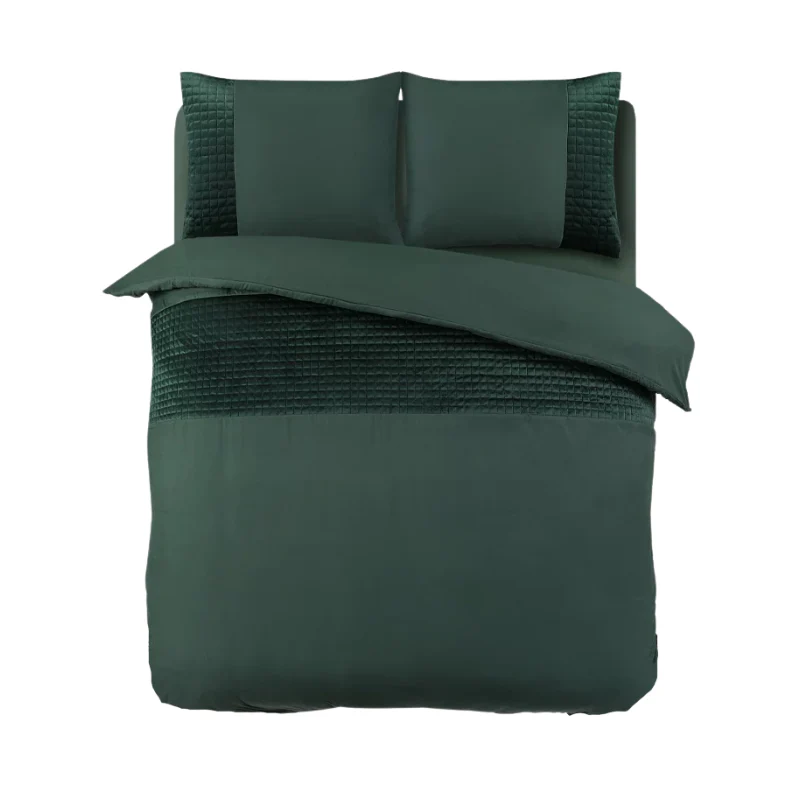 Dekbedovertrek Velvet Band - Groen - Image 8