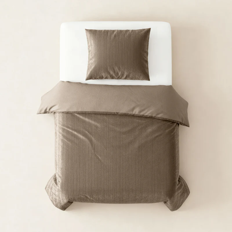 Dekbedovertrek Velvet Lining - Taupe - Image 8