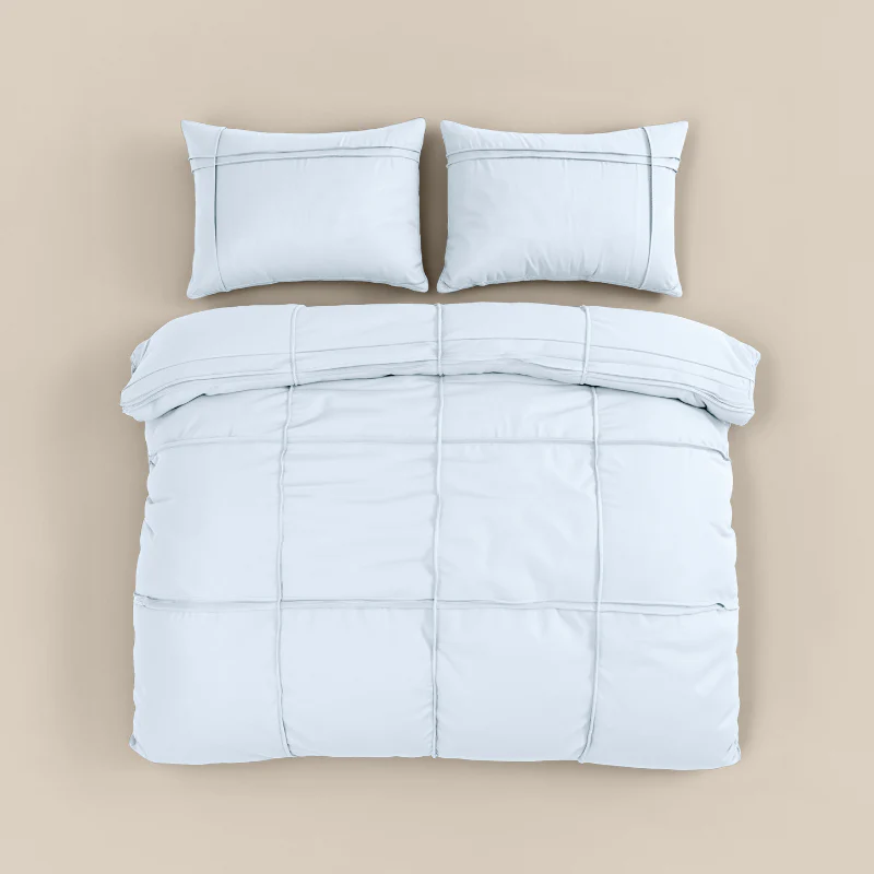 Dekbedovertrek Washed Tufted - Wit - Image 6