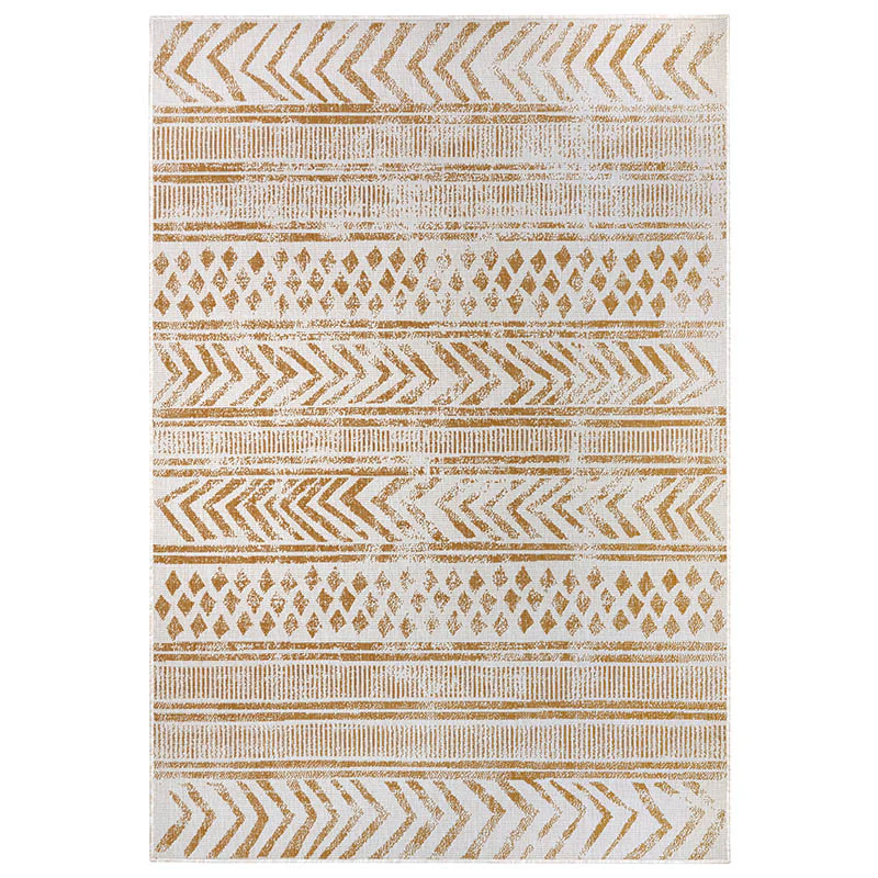 Dubbelzijdig Buitenkleed Biri - Beige/Wit - Image 2