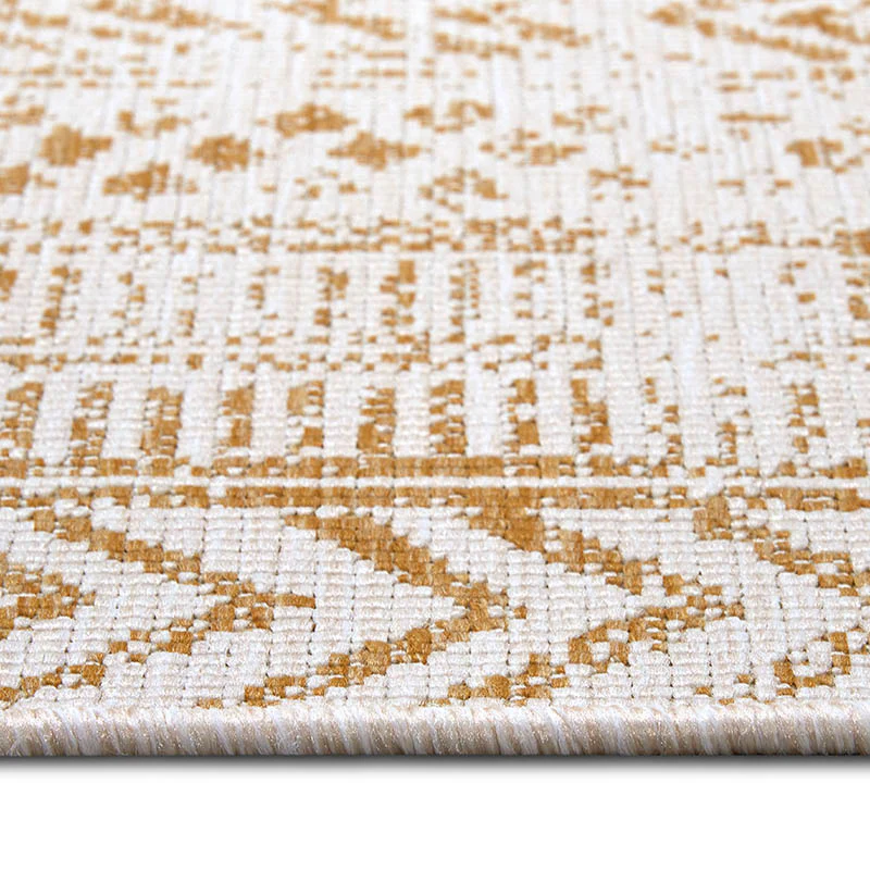 Dubbelzijdig Buitenkleed Biri - Beige/Wit - Image 6