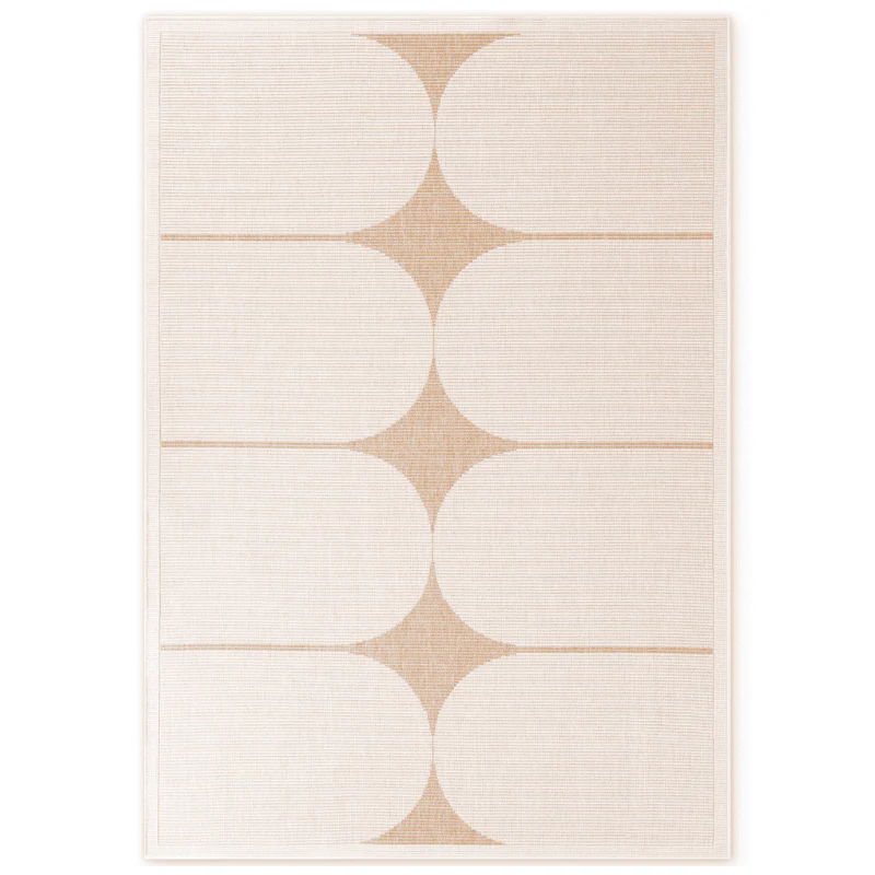 Dubbelzijdig Buitenkleed Bowen - Creme / Beige - Image 4